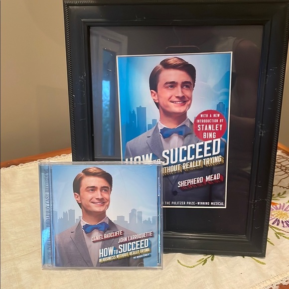 How to Succeed in Business Without Really Trying framed print and CD Set - Picture 1 of 1